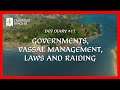 Crusader Kings 3 Dev Diary #17: Governments, Vassal Management, Laws, and Raiding