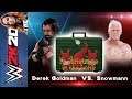 Derek Goldman vs Snowmann | WWE 2k20 Mr Christmas in the Bank #056