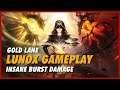 Gold Lane Lunox Gameplay - Thyme TV | MLBB
