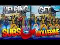 Helping My Subscribers DEFEAT Wolverine In Fortnite! (Helping Subs Unlock The Wolverine Skin)