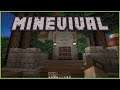 Holz vor der Hütte und Kies auf dem Boden! |  Minecraft S2 E#144 | Minevival