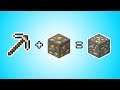 If I break a block, the version gets older - Minecraft
