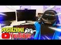 La mia POSTAZIONE da GAMING e YOUTUBER! Keyz Tellurium
