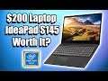 Lenovo IdeaPad S145 Review - $200 Laptop - Gaming Emulation Work Entertainment