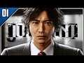 Let's Play Judgment Blind Part 1 - From Lawyer to Detective - Judge Eyes Japanese Dub PS4 Gameplay