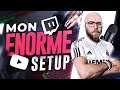 Mon ÉNORME setup !!! ( avec un bureau Flexispot)