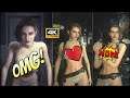 Resident Evil 3 Jill Valentine Flower Bikini mod 4K