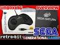 Sega Saturn USB Controller by Retro-Bit (Overview)