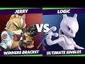 Smash Ultimate Tournament - Jerry (Fox) Vs. BG VGBC | Logic (Olimar, Mewtwo) S@X 316 Winners Round 3