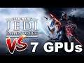 Star Wars Jedi: Fallen Order vs. 7 GPUs (ft. RX 5700XT, R9 290, GTX 750 & HD 5870)