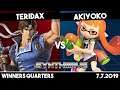 Teridax (Richter) vs Akiyoko (Inking/Falco) | Winners Quarters | Synthwave #2