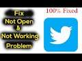 Twitter App Not Working Problem in Android | Twitter App Not Opening Problem Solved
