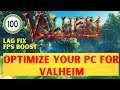 Valheim - How To Fix Lag, High Ping & Packet Loss | Easy Tutorial windows 10 |100% Working