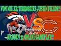 Von Miller Terrorizes Rookie Justin Fields! Madden NFL 22 Online Ranked Gameplay! Broncos Vs. Bears