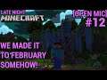 We Made it to February 2021! - Late Night Minecraft II: Second Wave #12 (PS4)