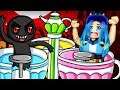 We went to a Haunted Roblox Amusement Park...
