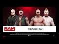 WWE 2K19 Randy Orton,Baron Corbin VS Cesaro,Sheamus Tornado Tag Elimination Match