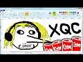 xQc: The Picasso of MS Paint