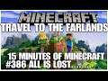#386 All is lost, 15 minutes of Minecraft, Playstation 5, gameplay, playthrough