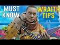 5 PRO WRAITH TIPS YOU NEED TO KNOW | Apex Legends Season 10