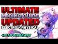 BEST KEQING BUILD FOR ELECTRO AND PHYSICAL DPS | UPDATED KEQING GUIDE +XIAO GIVEAWAY-GENSHIN IMPACT