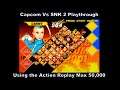 Capcom Vs SNK 2 Cammy Playthrough using the Ps2 Action Replay Max 50,000 :D