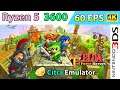 Citra [ 3DS Emulator ] • 60 FPS • 4K | The Legend of Zelda: Tri Force Heroes - Ryzen 5 3600