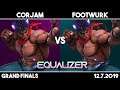 corjam (Kage/Laura) vs Footwurk (Kage/M. Bison) | SFV Grand Finals | Equalizer 1