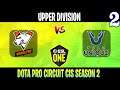 ESL One DPC CIS | VP vs Unique Game 2 | Bo3 | Upper Division | DOTA 2 LIVE