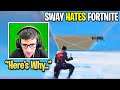 FaZe Sway REVEALS The REAL Reason He HATES Fortnite While Build Fighting in Creative Fill