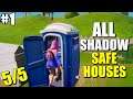 FIND SHADOW SAFE HOUSES 5/5 (FORTNITE)