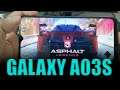 Galaxy A03s no Asphalt 9 - Helio P35 - 4GB RAM