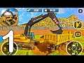 Heavy Excavator Crane - City Construction Sim - Dumper Truck & Excavator - Gameplay Part 1 (Android)