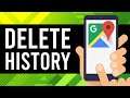 How To Delete Search History on Google Maps