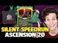 How To Speedrun Silent! | Ascension 20 - Slay The Spire