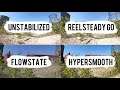 Hypersmooth vs. ReelSteady Go vs. Flowstate | GoPro Hero 8 | Insta360 One R