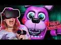 I Got So Scared I FELL playing Five Nights At Freddy's VR - FNAF VR: Help Wanted