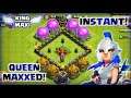 Instant Upgrade Queen Maxxed 🔥! | Tamil | TownHall 9 Pekka Smash 😱! | clash of clans | KINGMAXI👼!