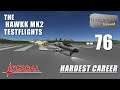 Kerbal Space Program | Hardest Career |76 | GAP | The Hawkk Mk2 Testflights
