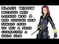 Marvel Legends BLACK WIDOW Crimson Dynamo Wave Action Figure Review