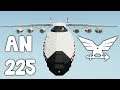 Massive AN225 Emergency Landing!  -  Stormworks: Build and Rescue