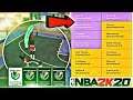 NBA 2K20 BEST SHOOTING PURE SHOT CREATOR BUILD -  PLAYER HEIGHT  IN NBA2K20