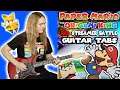 PAPER MARIO ORIGAMI KING | Red Streamer Battle | METAL COVER | Guitar Tabs | Andrew Soto