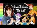 Ranking EVERY Disney Animated Movie! [Tier List] - Cat Rox Music