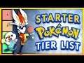 Ranking Every Starter Pokemon - Tier List