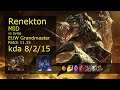 Renekton Mid vs Sylas - EUW Grandmaster 8/2/15 Patch 11.15 Gameplay