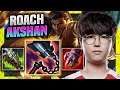 ROACH TRIES FIRST TIME NEW CHAMPION AKSHAN! - T1 Roach Plays Akshan Top vs Lee Sin! | Season 11