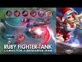 Ruby Can Tank 3 Marksman Team With No Tank - Solo to Mythic | Mobile Legends Bang Bang