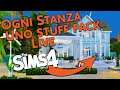 THE SIMS 4 ITA :OGNI STANZA UNO STUFF PACK BUILD IN LIVE!