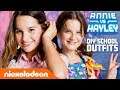 Annie & Hayley LeBlanc DIY School Outfits! 👗 Fashion Faceoff: Season 2 Ep. 1 | Nick